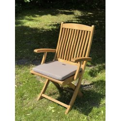 Sdehynde til klapstole Str. 37 x 40 cm. Kan fastgres til stolen med velcrobnd. (Flere Farver)