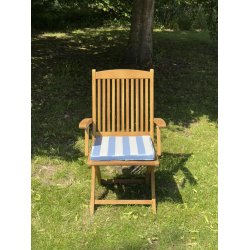 Sdehynde til klapstole Str. 37 x 40 cm. Kan fastgres til stolen med velcrobnd. (Flere Farver)