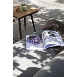 Solseng med gr hynde og aluminiumsstel! Model: Rio