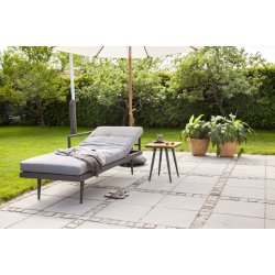 Solseng med gr hynde og aluminiumsstel! Model: Rio