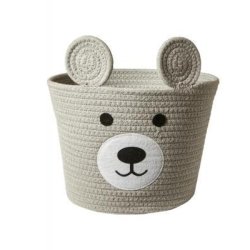 Sde bomuldskurve st med 3 stk. nuttede ansigter og sm rer - Fs i flere varianter!