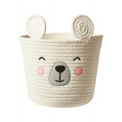 Sde bomuldskurve st med 3 stk. nuttede ansigter og sm rer - Fs i flere varianter!