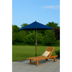 Parasoll - : 1,8 m. Vlj frg - Vattentt + Dug har UV30+ solskydd. Modell: Venedig