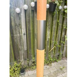 Parasoll - : 1,8 m. Vlj frg - Vattentt + Dug har UV30+ solskydd. Modell: Venedig