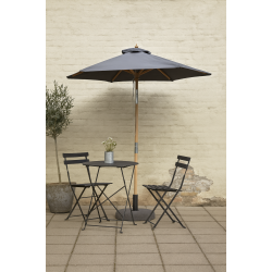 Parasoll - : 1,8 m. Vlj frg - Vattentt + Dug har UV30+ solskydd. Modell: Venedig