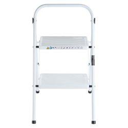Foldbar kkkenstige med 2 trin - 38,5 x 47,8 x 65,8 cm - Max belastning 150 kg
