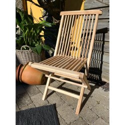 Mondena Klappstol Teak - Utan Armstd
