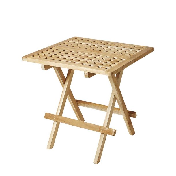 Picknickbord Teak - 50 x 50 cm