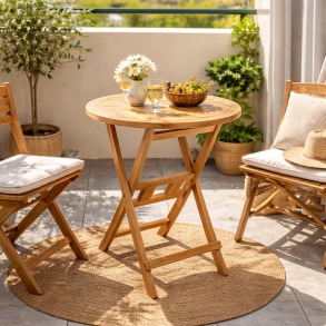 Mondena Caf� f�llbord. Runt - Storlek � 66 cm.