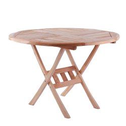 Mondena Teakbord - Rundt. Str. : 110 cm 