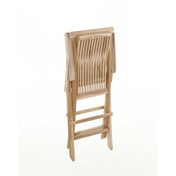 Mondena Klappstol Teak - med Armstd