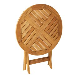 Trdgrdsset med 4 stolar och fllbord BOSTON TEAK