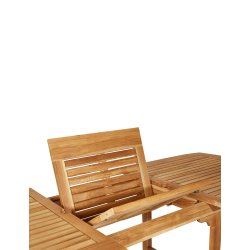 Boston teak jtte utdragsbord fr 6-10 personer