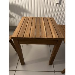 THE SIMPLE Tokyo skammel i akacie tr. Kan bruges bde inde- og udendrs