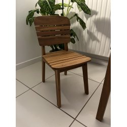 Lille TOKYO brnestol med et moderne look - Akacietr