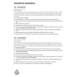  Johannes Havebord til 8-10 personer. sort UV-beskyttet nonwood og alu. Vlg farve.