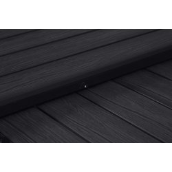  Johannes Havebord til 8-10 personer. sort UV-beskyttet nonwood og alu. Vlg farve.