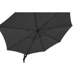 Hngeparasol tippes vandret og lodret med fod  3,5m - Model: Thomas