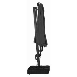 Hngeparasol tippes vandret og lodret med fod  3,5m - Model: Thomas