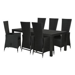 Dallas Famillies�t - til 6-8 personer. 100% vedligeholdelsesfrit. 