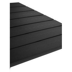 Underhllsfritt cafset, cafbord och 2 stolar - Svart