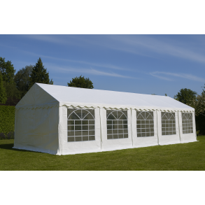 Partytelt - 5x10 vandtt med 500 g/m PVC tag