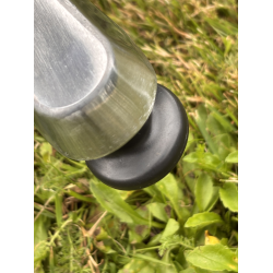 Lkkert cafe/barbord. 60. Lavet i alu look. Med justerbar hjde 70 eller 110 cm.