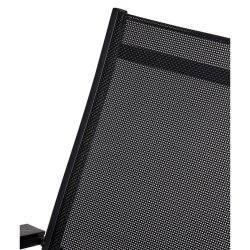 Havembelst med stort bord inkl. 6 stk. 5-positons stole. Model: Atlanta - Ingen vedligeholdelse!