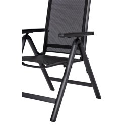 Aslanta havembelst. Bord i beton inkl. 6 Komfortable stole med 6 positioner. Vedligeholdelsesfrit!