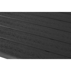 Lyon bord 90x150 cm - Sort til 4-6 personer