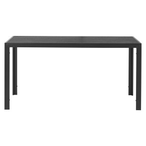 Lyon bord 90x150 cm - Sort til 4-6 personer