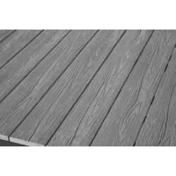 GIGA havebord MED Plads til 16 personer. - 100 % vedligeholdelsesfrit sort UV-beskyttet nonwood. MODEL: TORINO