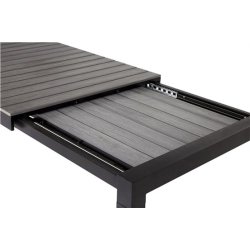 Vedligeholdelsesfrit havebord i UV-beskyttet nonwood, 205/275x100 cm - Model: Johan