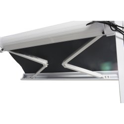 Markise EL motor og fuld kassette Str.: Lngde 4,80M. Udhng 3,00M. 