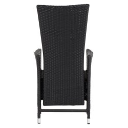 Nanna familiebord gr�/brun UV-beskyttet nonwood med 6 stk. Nanna stole