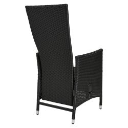 Nanna familiebord gr�/brun UV-beskyttet nonwood med 6 stk. Nanna stole