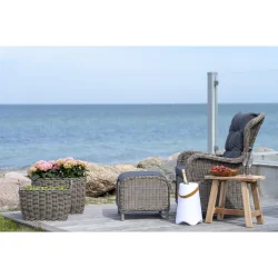 UV-beskyttet LED lampe og vinkler i PP plast med rem til udendrs brug - Model: Addison