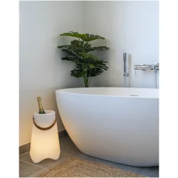 UV-beskyttet LED lampe og vinkler i PP plast med rem til udendrs brug - Model: Addison