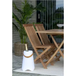 UV-beskyttet LED lampe og vinkler i PP plast med rem til udendrs brug - Model: Addison