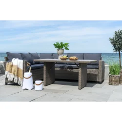 UV-beskyttet LED lampe og vinkler i PP plast med rem til udendrs brug - Model: Addison