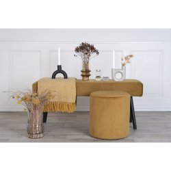 Retro bnk/sengeskammel i velour/fljl eller stof. model Skiby - vlg farve