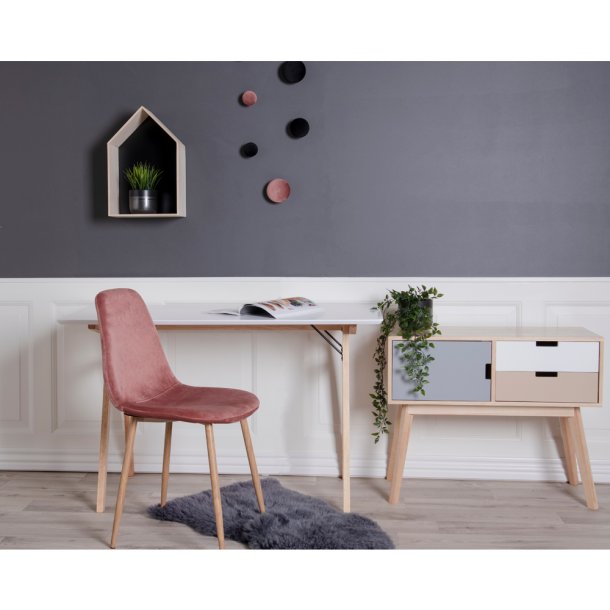 Vojens skrivebord 120 cm - vlg farve