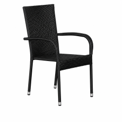 Ella GIGA haves�t - Torino havebord og 12 Pisa stabelstole - 100 % vedligeholdelsesfrit