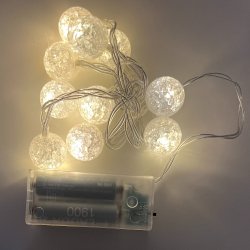 LYSKDE LED M/TIMER IP20 Batteriboks kun til indendrs brug, Vlg Motiv. FESTLIG LYSKDE!!