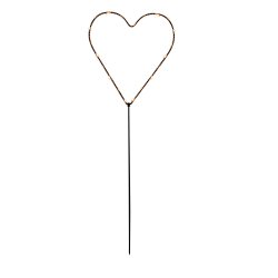 Elegant lyshjerte - Kan bruges til hjemmet, haven eller dekoration til fester - Inde/ude