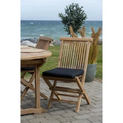 Svart dyna med knytband i polyester - Modell: Vega