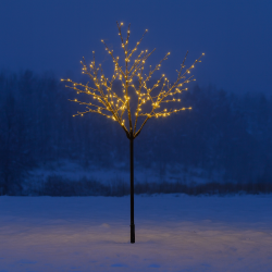 MEGA STORT  lystr p fod med spyd med 380 LED og timer - 2 Meter - Inde/Ude