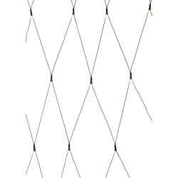 LED Stjernelysnet med dobbelt timerfunktion - Indendrs- og udendrsbrug