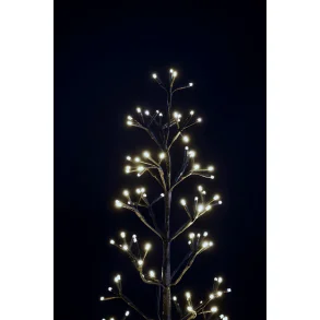 Timber lystr m. Dobbelt timer/160 LED - Inde/Ude