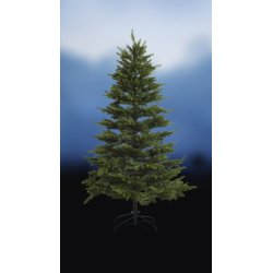 Autentisk lignende grantr m. stabil metalfod - Vlg strrelse